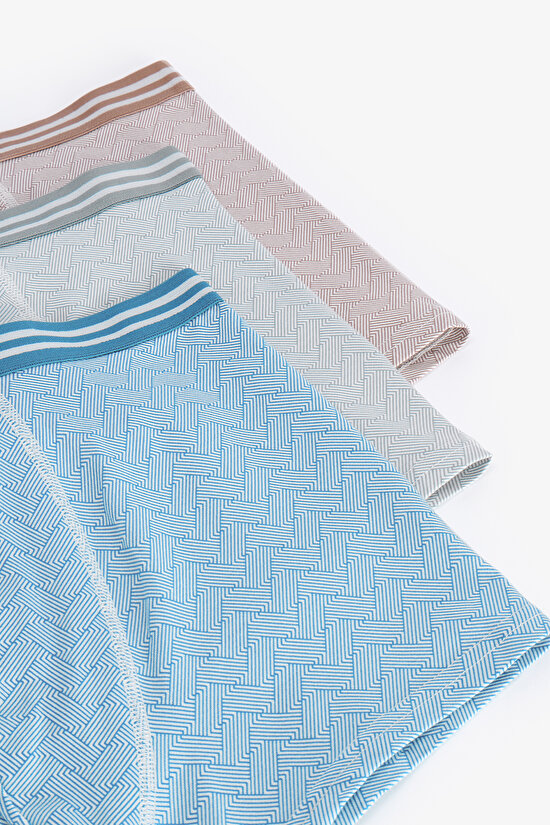 Erkek Renkli Misty Tones Çoklu Boxer - 4