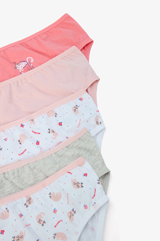 Girls Meowberry 5in1 Slip Külot Girls Meowberry 5in1 Slip Külot - 7