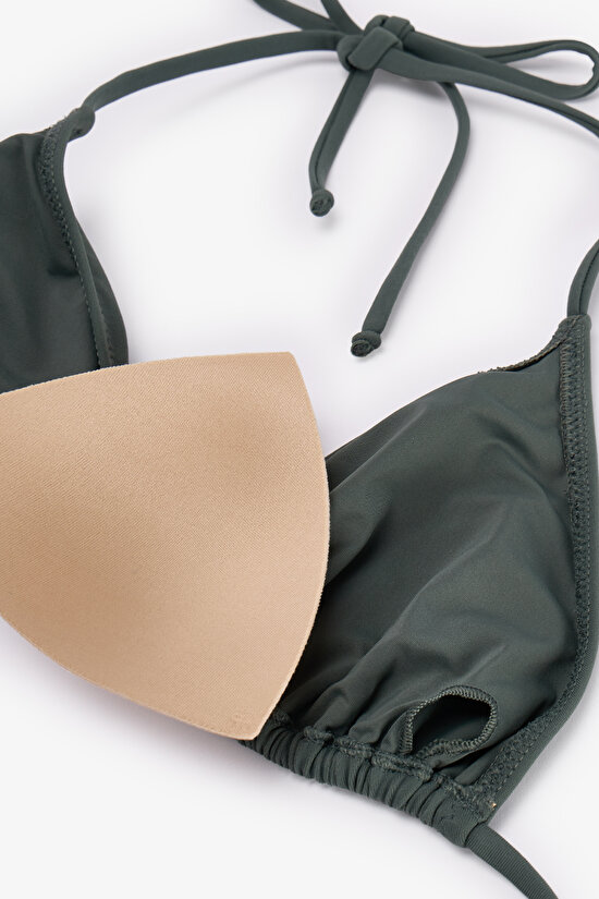 Yeşil Üçgen Bikini Üstü - 9
