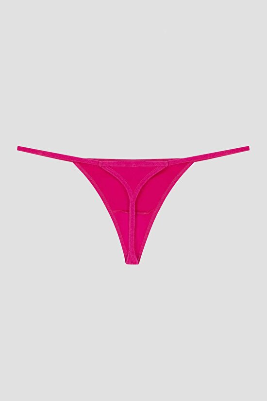 Wave Houndstooth 3lü String Külot - 5