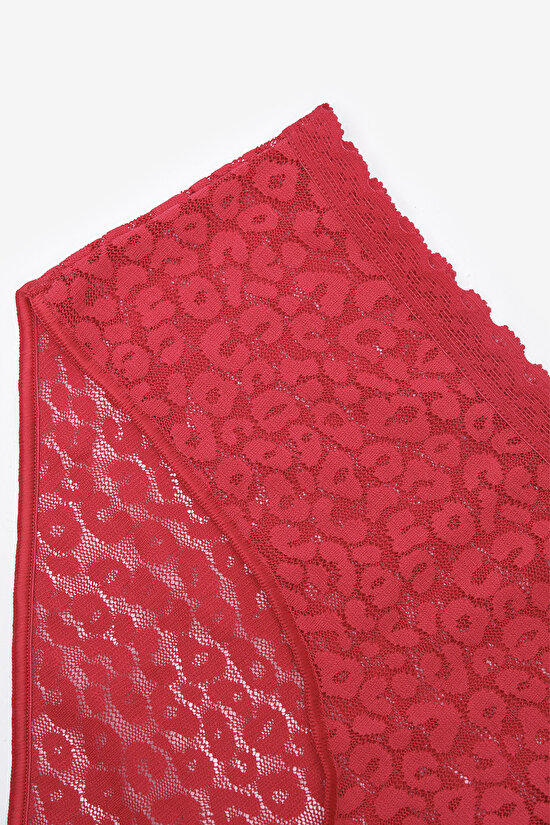 Easy Lace Red Hipster - 3