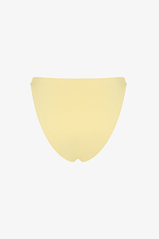 Sarı Minimal Slip  Bikini Altı - 5