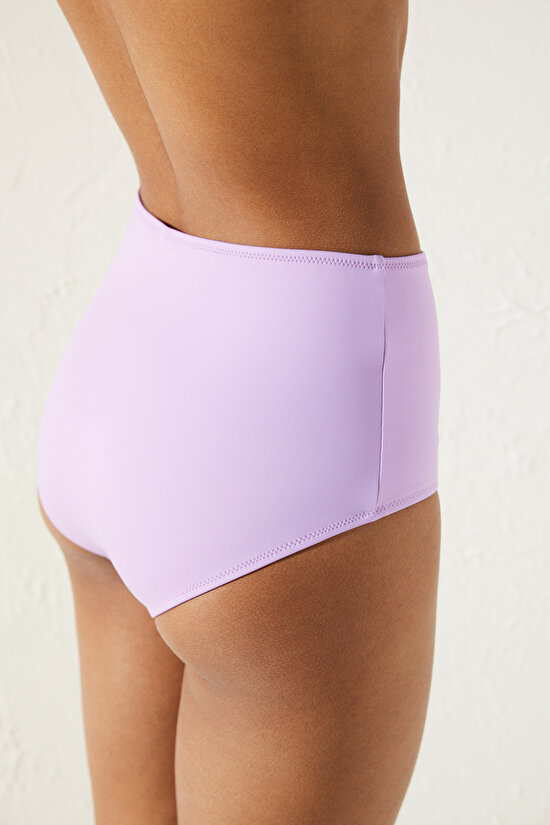 Basic High Fashion Lilac Bikini Bottom - 3