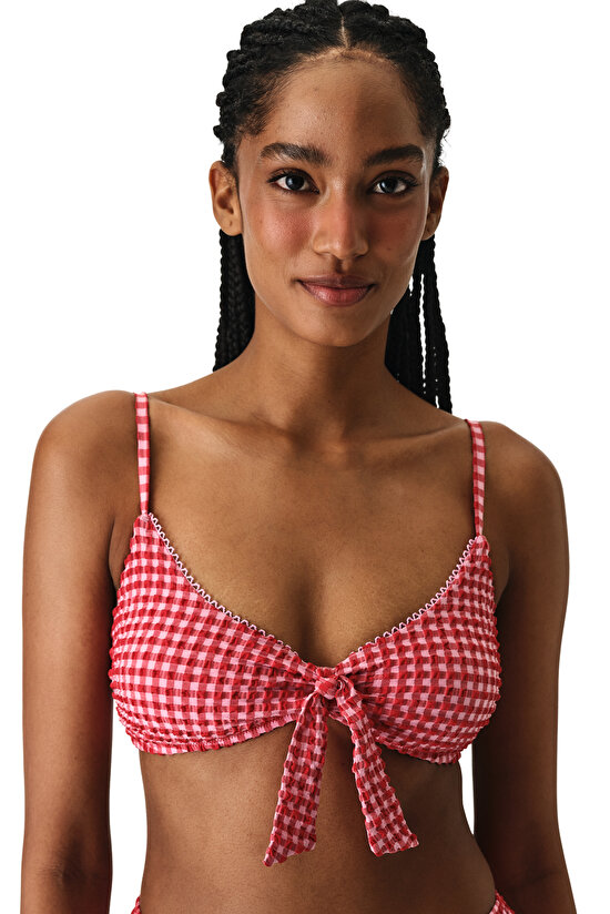 PAULINA TRIANGLE KNOT TOP, 34, MIX MIX