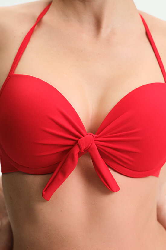 Kırmızı Cup Bikini Üstü - 3