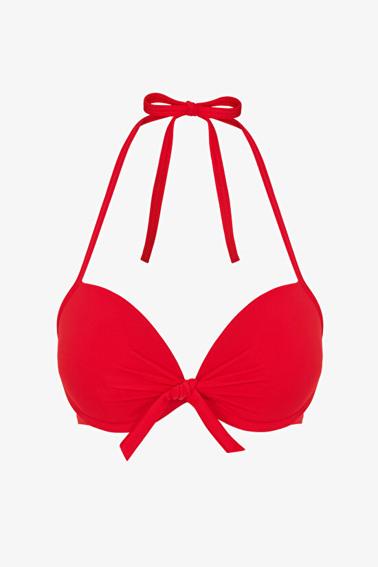 Kırmızı Cup Bikini Üstü - 5