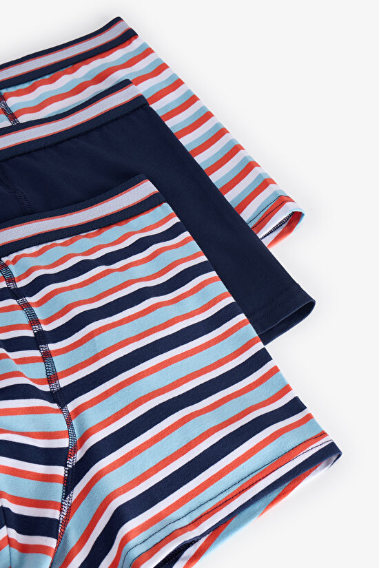 Erkek Renkli Retro Checks Çoklu Boxer - 3