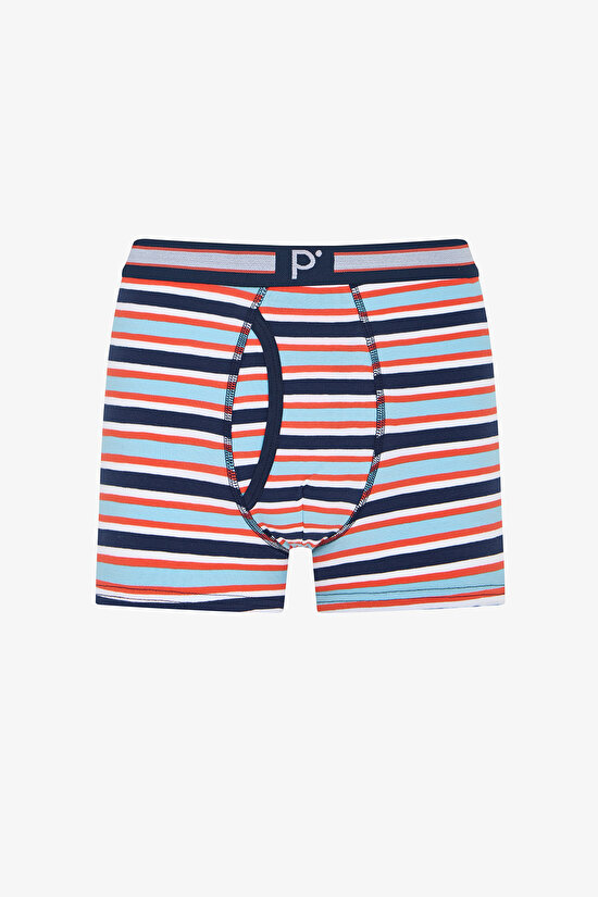 Erkek Renkli Retro Checks Çoklu Boxer - 5