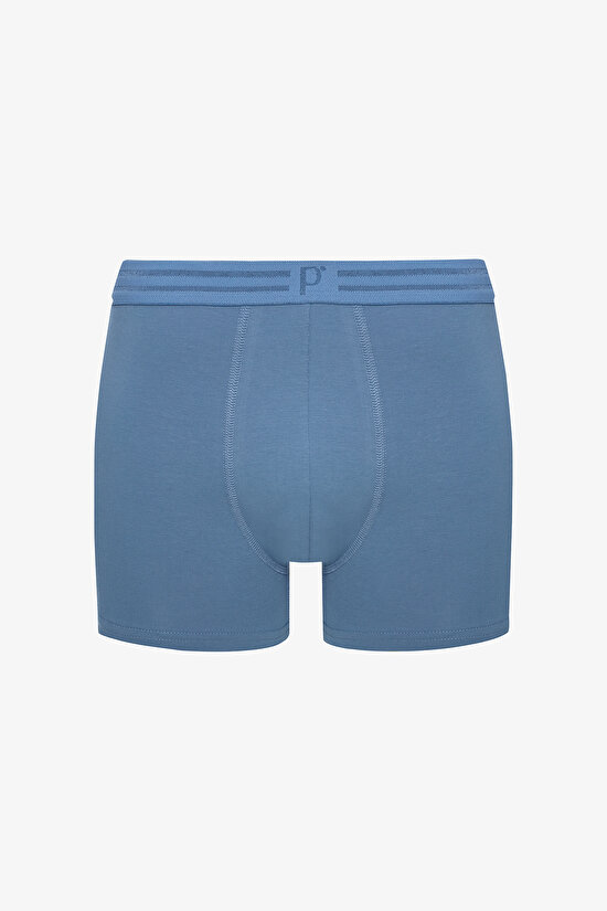 Erkek Pamuklu Blue Design Çok Renkli 3lü Boxer Erkek Pamuklu Blue Design Çok Renkli 3lü Boxer - 3