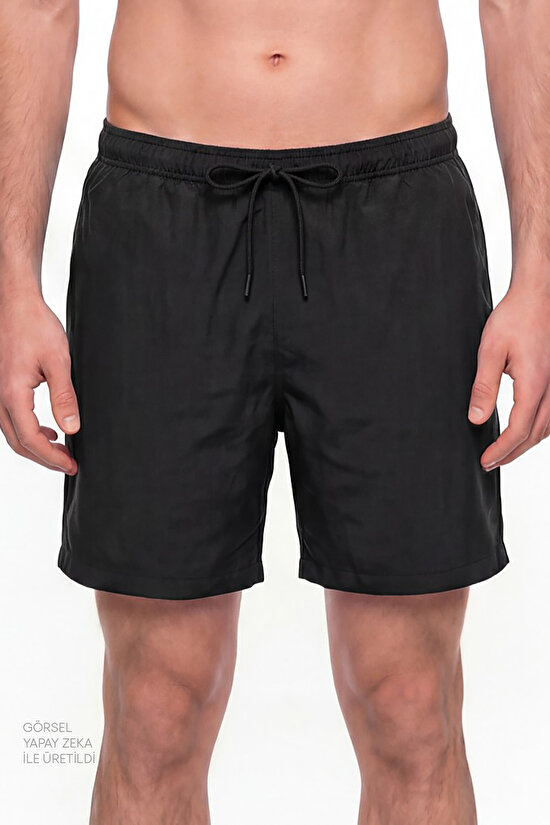 BASIC BLACK SHORT, L, 500 SIYAH3