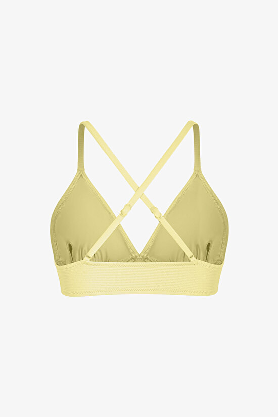 Sarı Arya Bralet Bikini Üstü - 7