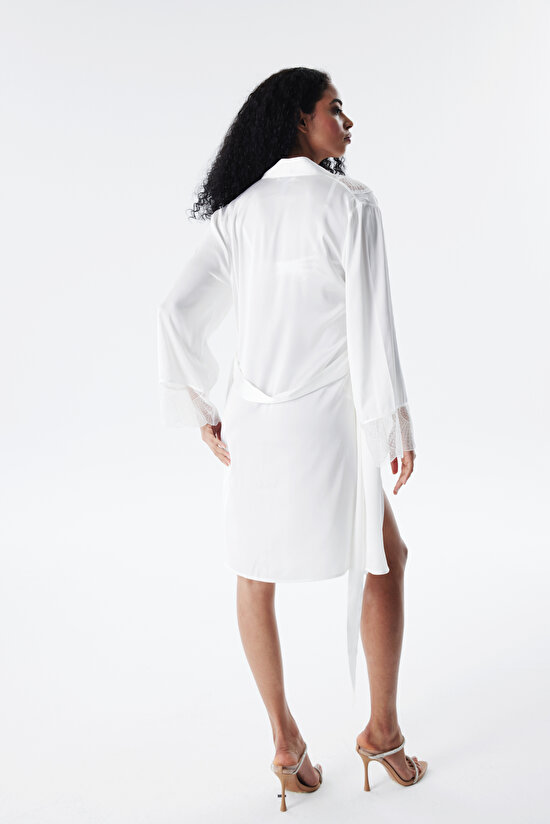 Hera White Robe - Privee Collection Hera White Robe - Privee Collection - 3