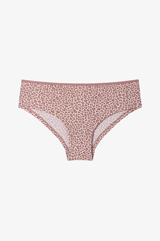 Renkli Elegant 5'li Pamuklu Hipster Külot - 4