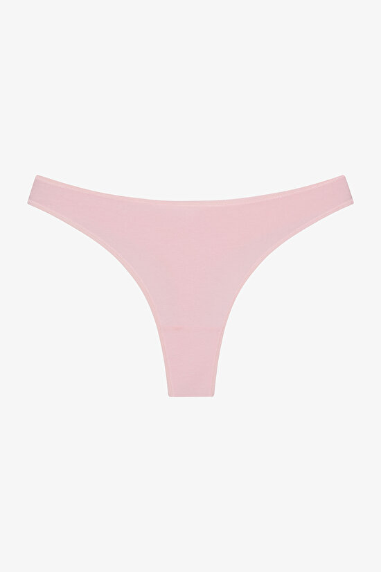 Cute Blossom Çok Renkli 5li Tanga Külot - 12