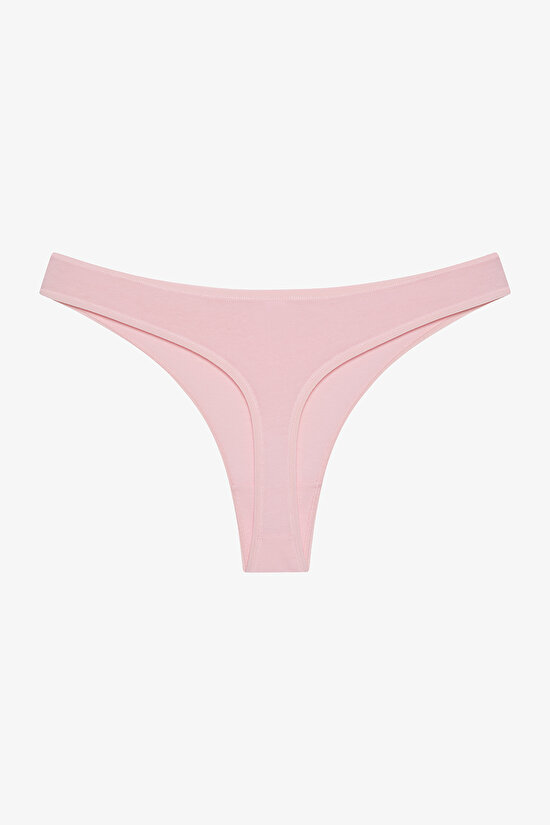 Cute Blossom Çok Renkli 5li Tanga Külot - 13