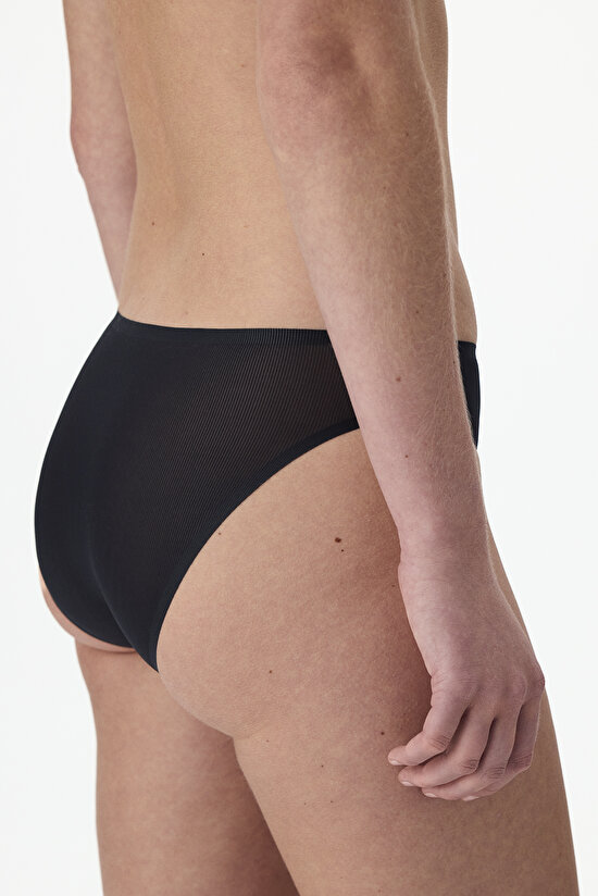 Siyah Zerogram Slip Külot - 2