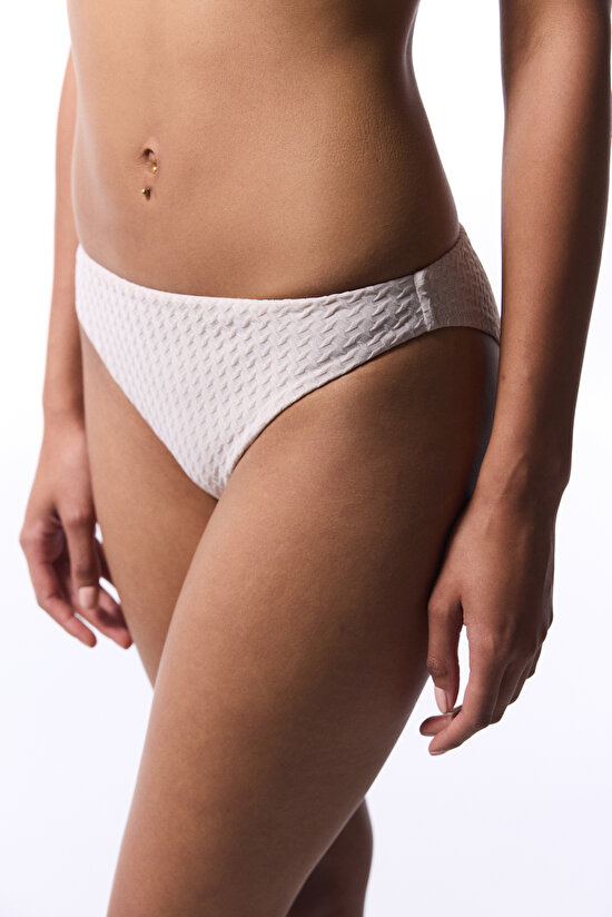 Taş Rengi Alice Yüksek Bel Bikini Altı - 3