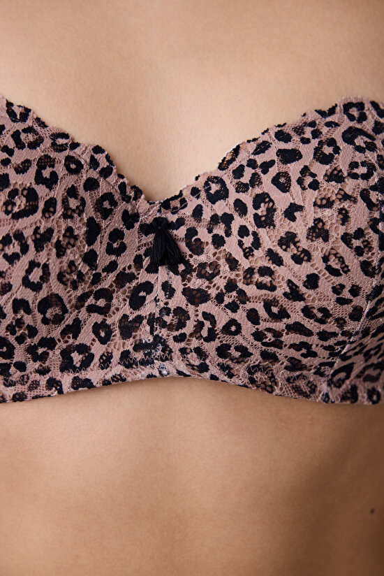 Leopard Lotus Açık Kahverengi Straplez Sütyen Leopard Lotus Açık Kahverengi Straplez Sütyen - 5