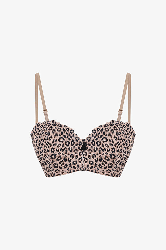 Leopard Lotus Açık Kahverengi Straplez Sütyen Leopard Lotus Açık Kahverengi Straplez Sütyen - 7