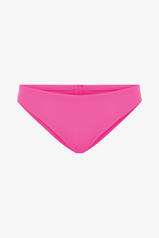 Pembe Düşük Bel Cheeky Bikini Altı - 5