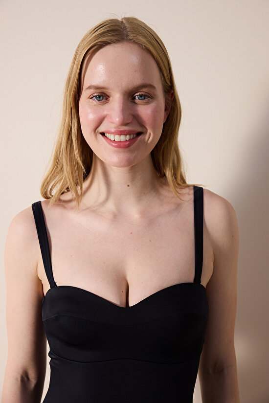 Basic New Lotus Corset Black Suit - 4