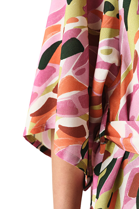 Renkli Luz Kimono - 3