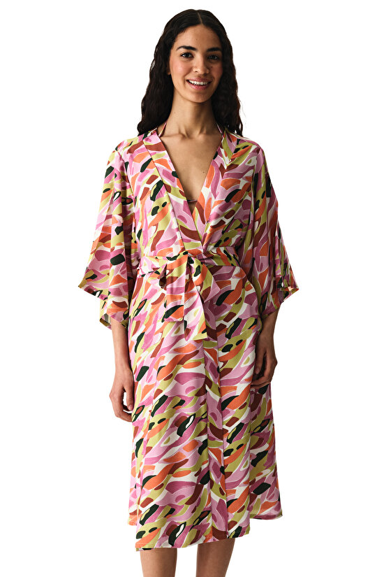 Renkli Luz Kimono - 4