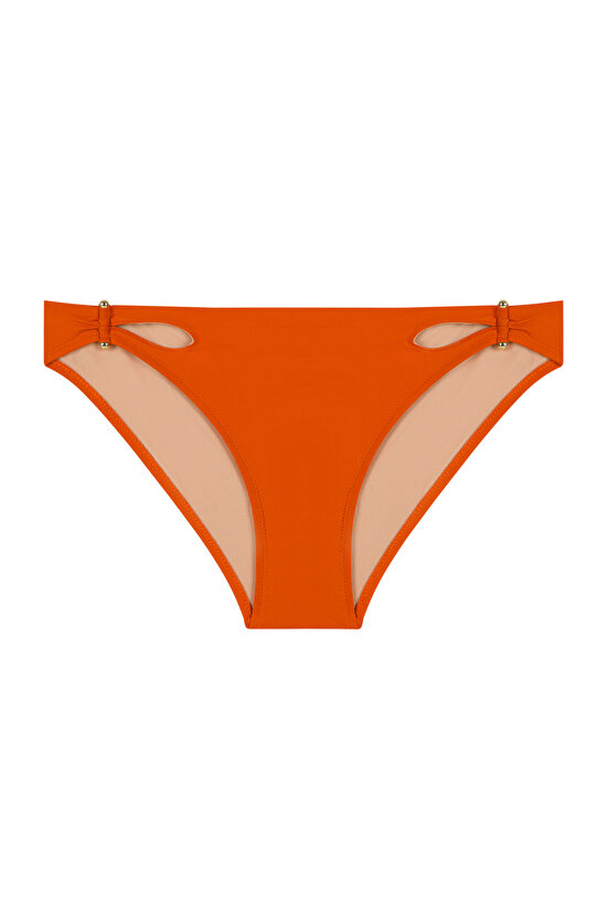 Turuncu Arty Side Bikini Altı - 4