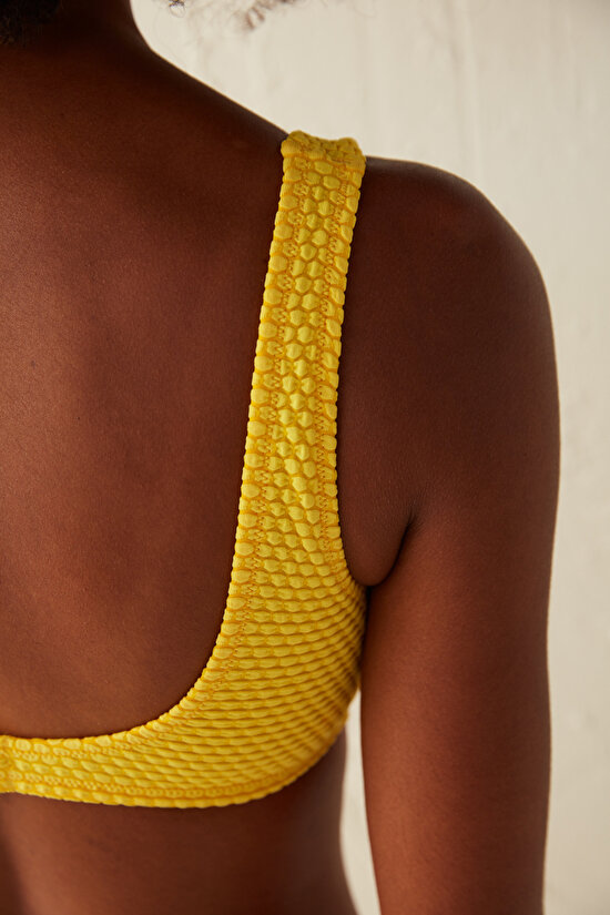 Sarı Mimosa Bikini Üstü - 3