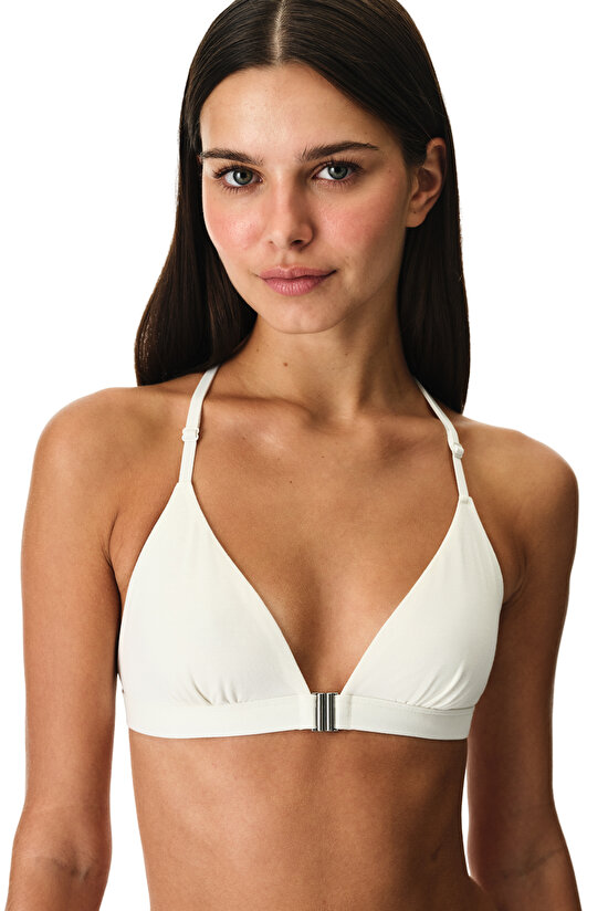 Crochet Back Üçgen Sütyen - 1