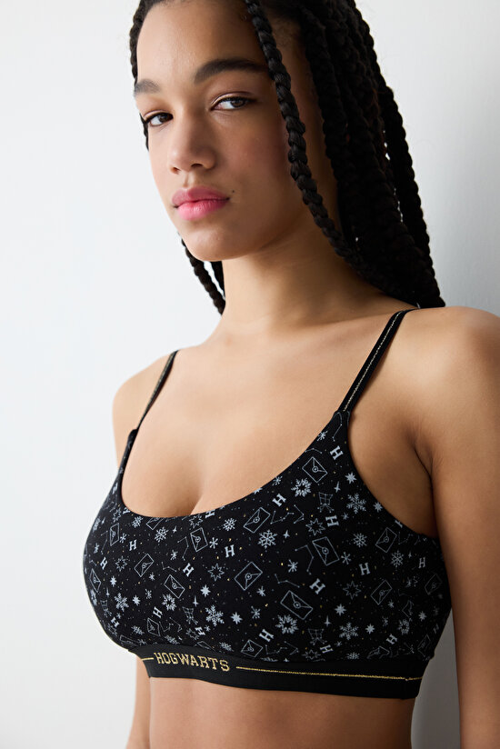 Removable Padded Siyah Sütyen - 3