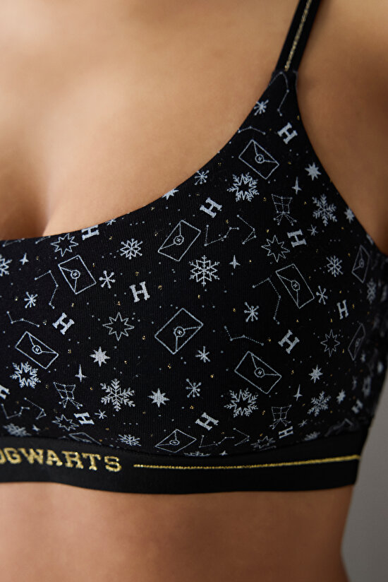 Removable Padded Siyah Sütyen - 4