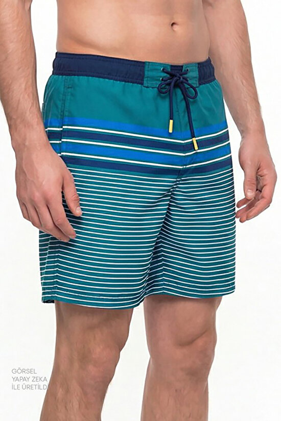 Erkek Renkli Royal Court Şort - 3