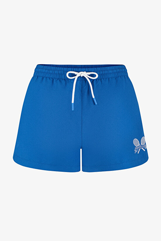 Man Blue Tennis Club Shorts - 4