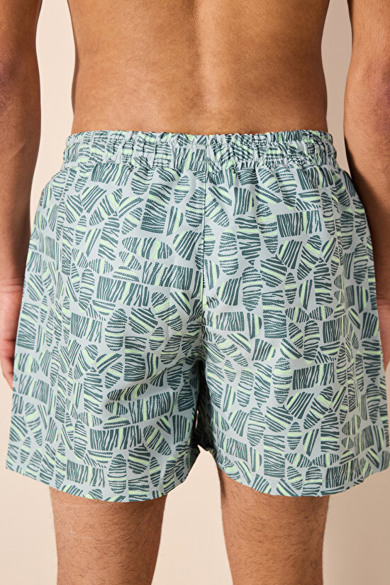Man Ocean Multi Colour Sea Short - 6