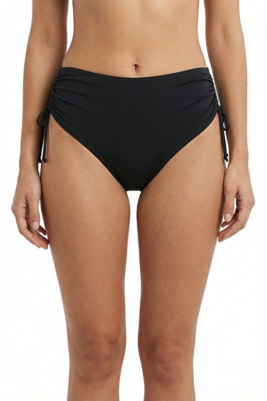 Siyah High Ring Bikini Altı - 6