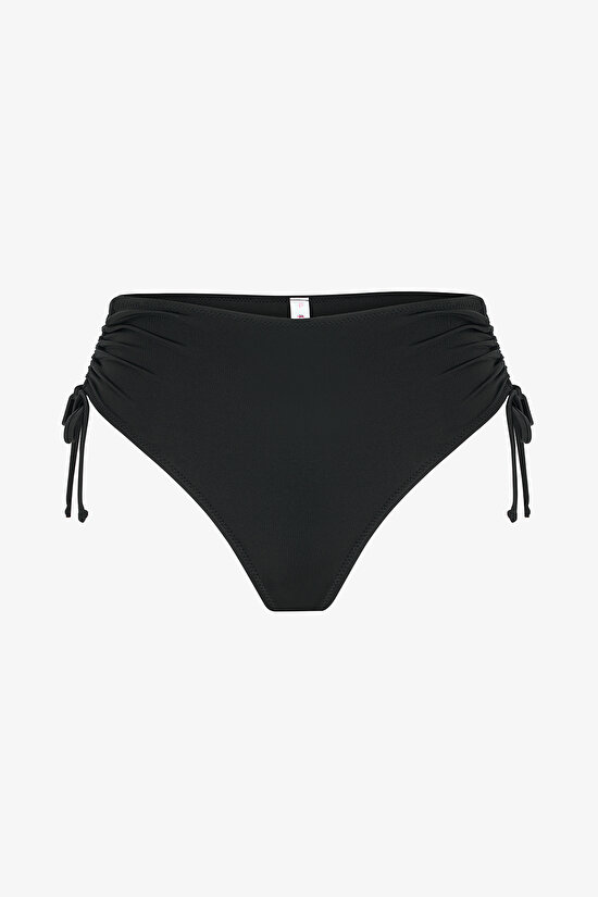 Siyah High Ring Bikini Altı - 7