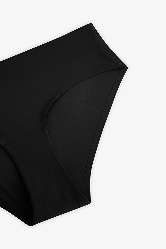 Siyah Period Orta Bel Bikini Altı - 6