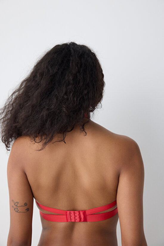 Halter Wire Kırmızı Sütyen - Penti Loves Paris Koleksiyonu Halter Wire Kırmızı Sütyen - Penti Loves Paris Koleksiyonu - 5