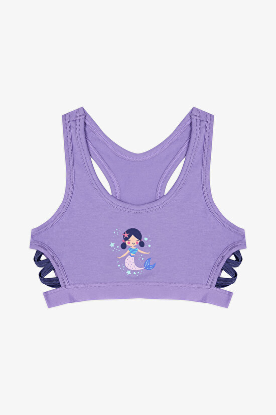 Kız Çocuk Mermaid 2li Çok Renkli Spor Üst - 3
