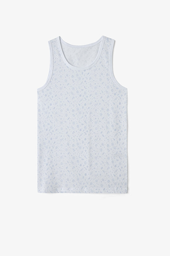 Optik Beyaz Erkek Çocuk Cosmic 2'li Atlet - 3