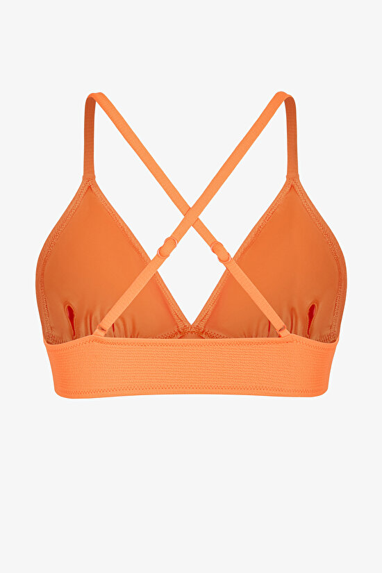 Açık Turuncu Aisha Bralet Bikini Üstü - 8