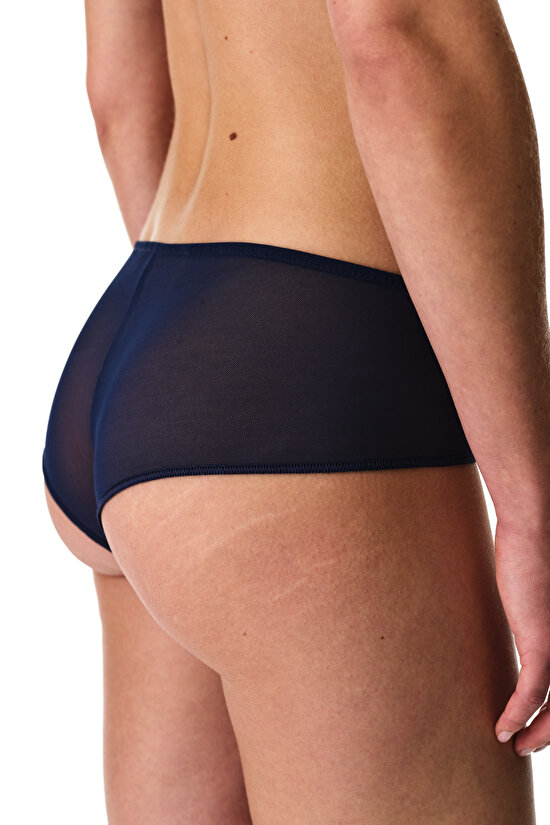 Navy Broidery Hipster - 2