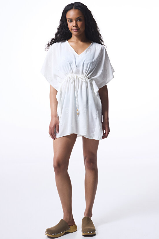 Tilda Off White Caftan - 5