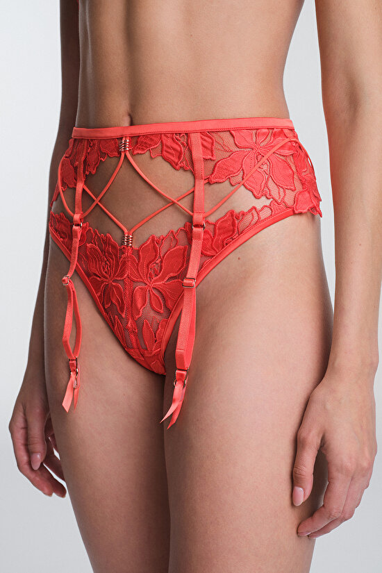 Mercan Oden Dantelli Jartiyer Mercan Oden Dantelli Jartiyer - 5