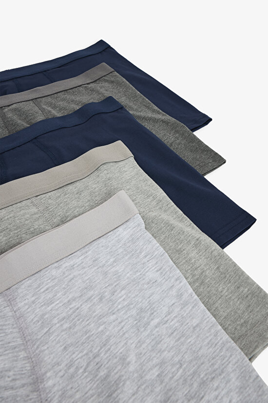 Erkek Çok Renkli 5'li Boxer - 7