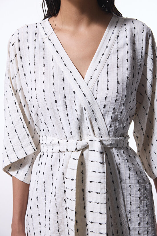 Sally Textured Multi Colour Kimono - 3