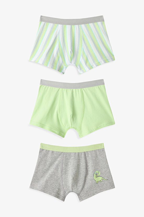Colorful Boys Dino 3 in1 Boxer - 1