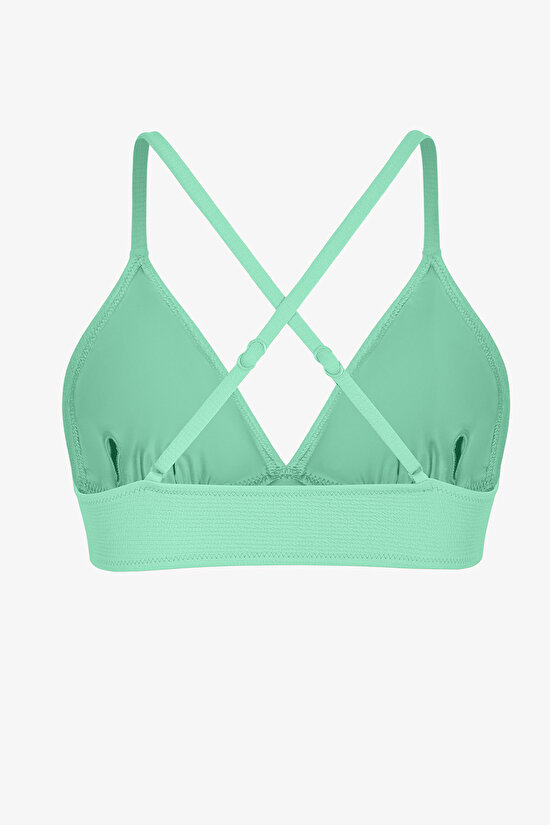 Mint Yeşili Meli Bralet Bikini Üstü - 7