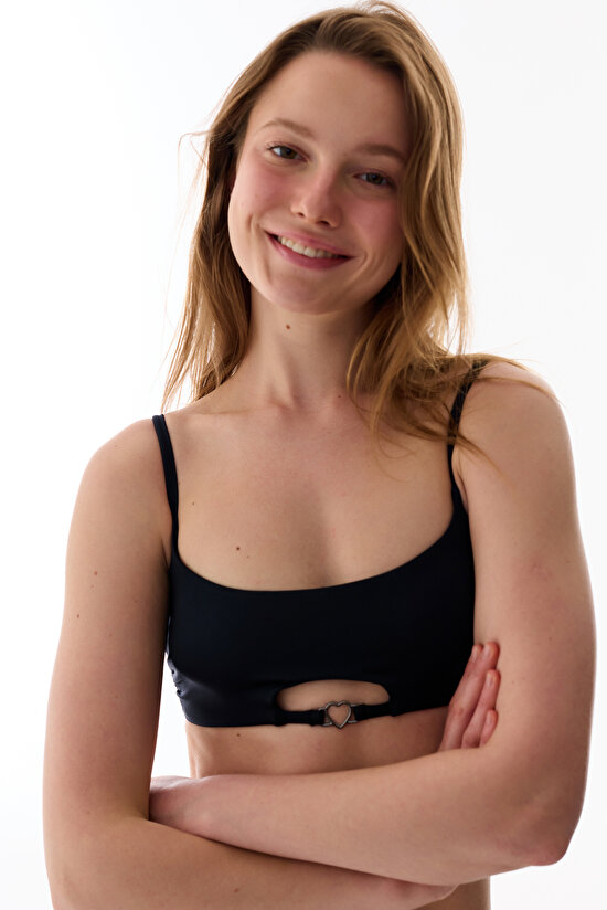 Hearth Bandeau Bikini Üstü - 4